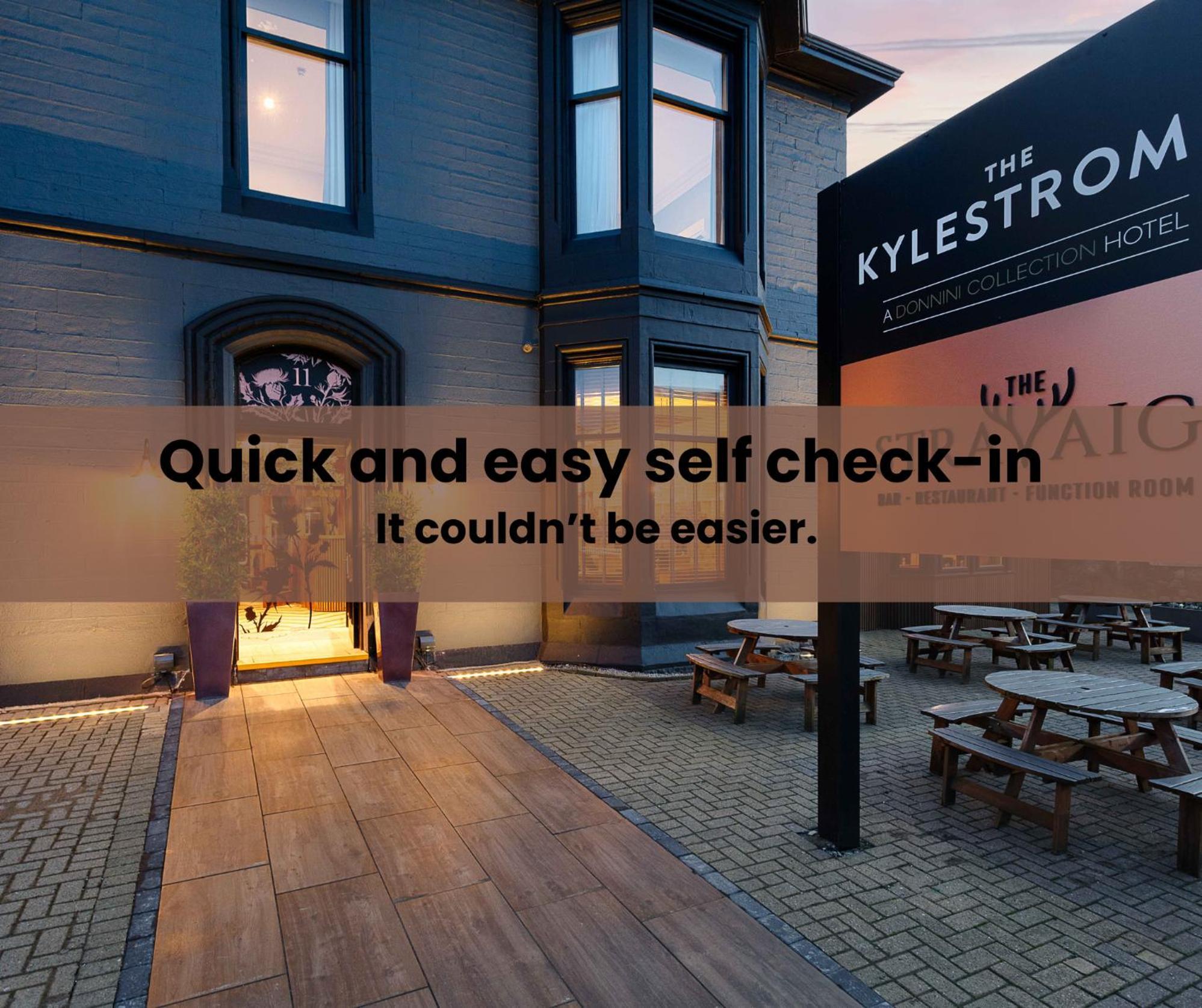 Hotel Kylestrome Bar&Grill Ayr Exterior foto